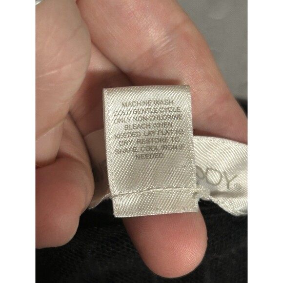 Avenue Body 22/24 Black V Neck Sleevless Nightgown Sheer Whimsigoth Dark Fairy - Picture 7 of 8